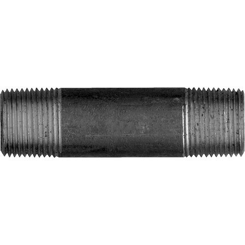 Raccord long, Acier, 3/8", NPT x NPT Brunswick Fyr & Safety