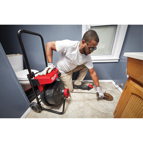 M18 Drum Machine, Electric, 3/8" x 100' and 1/2" x 75' Brunswick Fyr & Safety