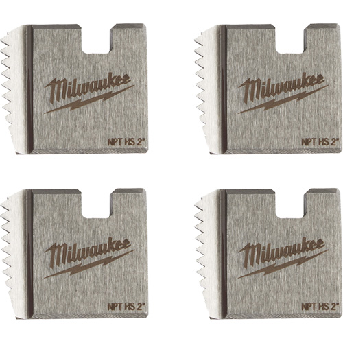 Matrices de tuyauterie portables NPT, Pour tuyau de 2", Acier rapide Brunswick Fyr & Safety