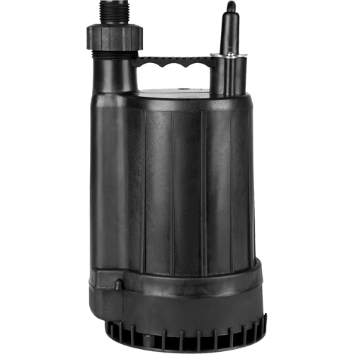 Pompe utilitaire en thermoplastique, 115 V, 2200 gal/h, 1/4 CV Brunswick Fyr & Safety