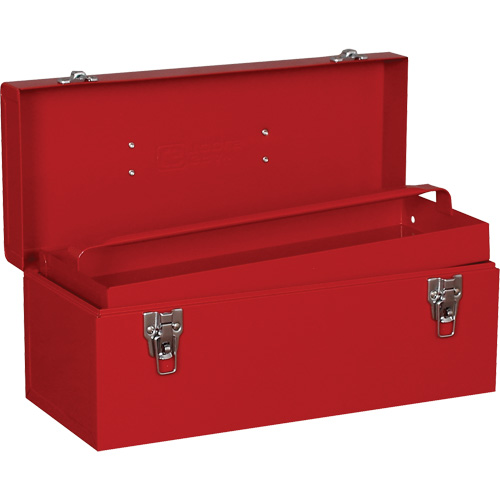 Coffre &agrave; outils &agrave; usages multiples, 7" P x 16" la x 7-1/2" h, Rouge Brunswick Fyr & Safety