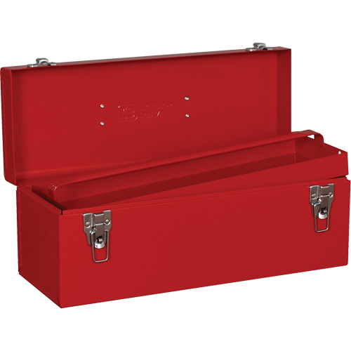 Coffre &agrave; outils, 7-1/8" P x 19" la x 7-1/2" h, Rouge Brunswick Fyr & Safety
