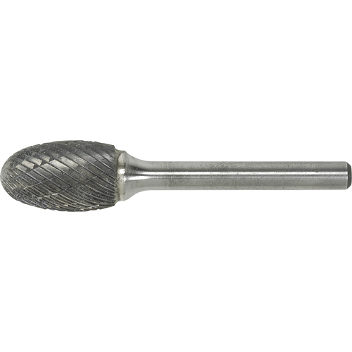 Fraise au carbure dur, SE-1, 1/4" dia., 1/4" Tige, 3/8" Prof. de la coupe Brunswick Fyr & Safety