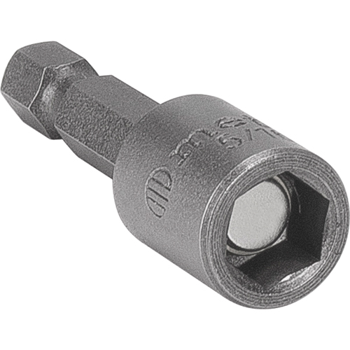 Nutsetter, 5/16" Tip, 1/4" Drive, 1-5/8" L, Magnetic Brunswick Fyr & Safety