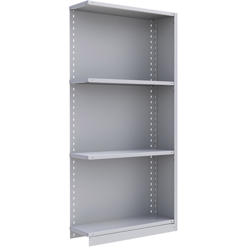 Interlok Shelving Unit, Steel, Boltless, 800 lbs. Capacity, 36" W x 76" H x 24" D Brunswick Fyr & Safety