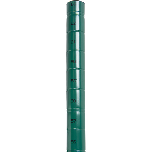 Heavy-Duty Green Epoxy Finish Wire Shelving Post Brunswick Fyr & Safety