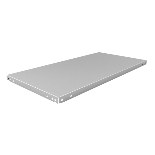 Slotted Angle Shelf, Galvanized Steel, 36" W x 18" D Brunswick Fyr & Safety
