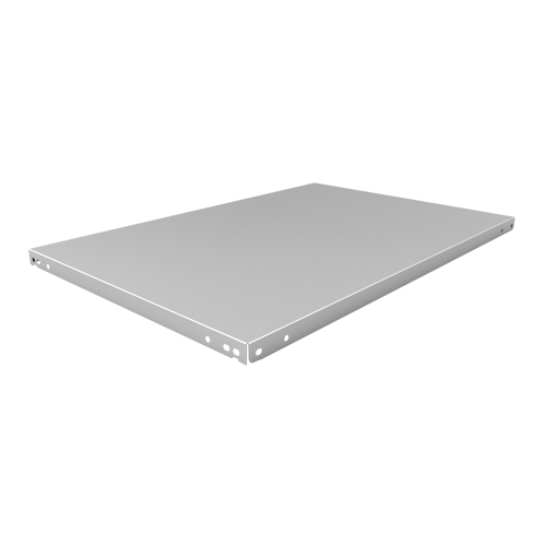 Tablette &agrave; corni&egrave;re perfor&eacute;e, Acier galvanis&eacute;, 36" la x 24" p Brunswick Fyr & Safety