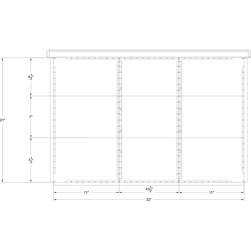 Cabinet d'entreposage &agrave; tiroirs int&eacute;gr&eacute; Interlok Brunswick Fyr & Safety
