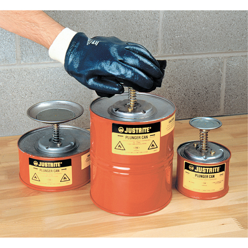 Plunger Cans, 1 pt. Capacity Brunswick Fyr & Safety