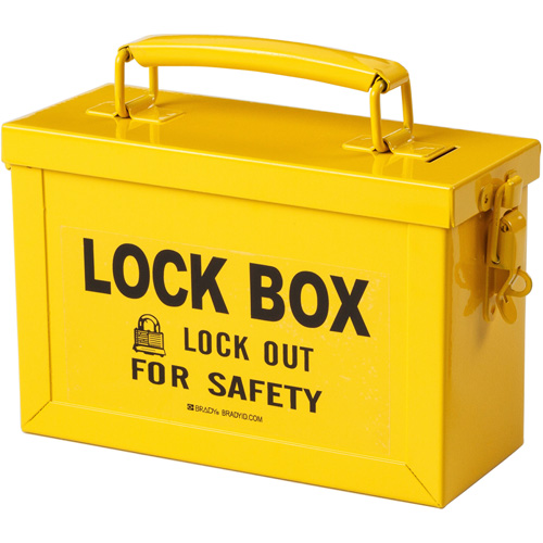Coffret de s&eacute;curit&eacute; de groupe, Jaune Brunswick Fyr & Safety