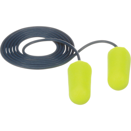 E-A-Rsoft Metal Detectable Earplugs, Corded, Regular, Bulk - Polybag, 32 NRR dB Brunswick Fyr & Safety