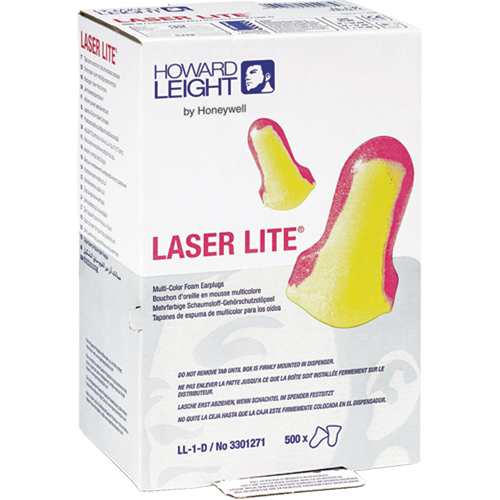 Bouchons d'oreilles Laser Lite de Howard Leight, Vrac - Boîte Brunswick Fyr & Safety