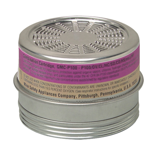 Comfo&reg; Respirator Cartridges, Gas/Vapour Cartridge, Organic Vapour/Acid Gas Brunswick Fyr & Safety