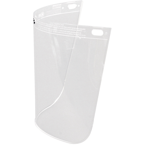 North&reg; High Performance&reg; Faceshield, Propionate, Clear Tint Brunswick Fyr & Safety