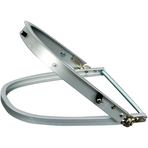North&reg; Aluminum Faceshield Bracket for Slotted Hardhats Brunswick Fyr & Safety