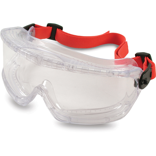 Uvex&reg; V-Maxx Safety Goggles, Clear Lens, Anti-Fog, Direct Vent Brunswick Fyr & Safety