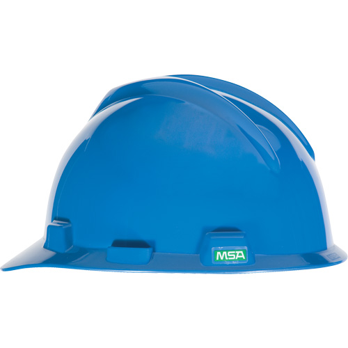 Casque de s&eacute;curit&eacute; &agrave; fente V-Gard, R&eacute;pond aux normes CSA type 1, Suspension Rochet, Non ventil&eacute; Brunswick Fyr & Safety