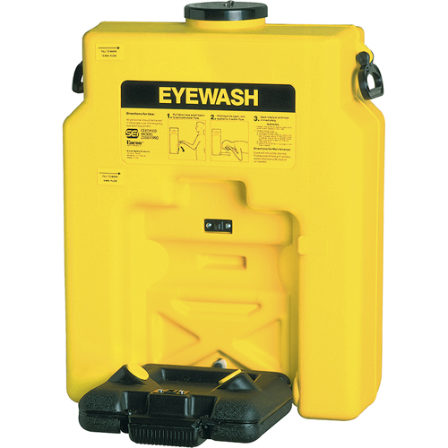 Eyewash, Gravity-Fed, 14 gal. Capacity, Meets ANSI Z358.1 Brunswick Fyr & Safety