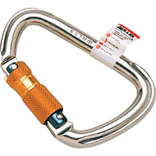 Miller&reg; Carabiners, Aluminum, 401 lbs Capacity Brunswick Fyr & Safety