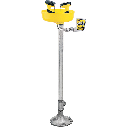 Eyewash Station, Pedestal Installation, Plastic Bowl Brunswick Fyr & Safety
