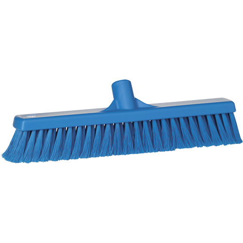 Food Hygiene Broom, 15.7"x2", Polypropylene, Blue Brunswick Fyr & Safety