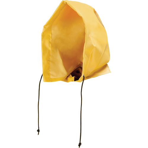 Capuchon imperm&eacute;ables Neo-slick r&eacute;sistants aux produits chimiques & &agrave; l'acide, Taille unique, Jaune, PVC Brunswick Fyr & Safety