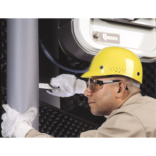 Bump Caps, Pinlock Suspension, Yellow Brunswick Fyr & Safety