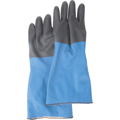 Gants isol&eacute;s Temp-Tec, Taille T-Grand/10, 17" lo, N&eacute;opr&egrave;ne, Doublure en Coton, Gant de calibre hiver Brunswick Fyr & Safety