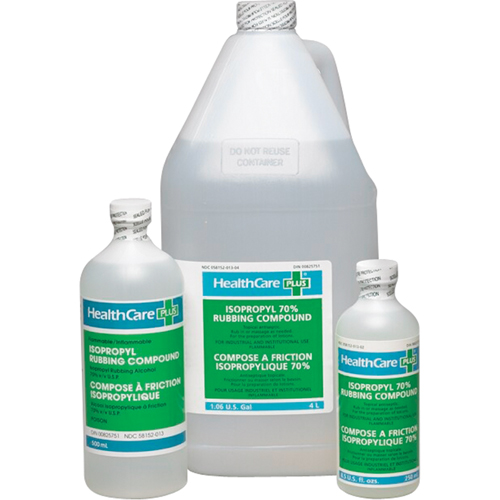 Isopropyl Rubbing Alcohol, Liquid, Antiseptic Brunswick Fyr & Safety