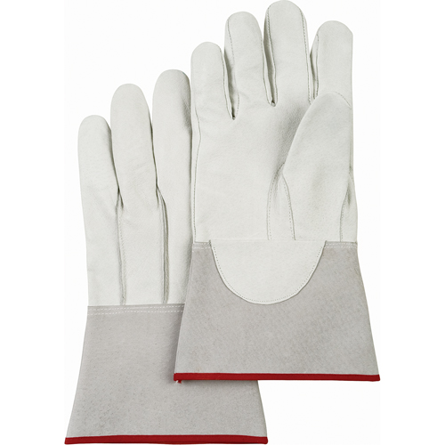 TIG Welding Gloves, Grain Pigskin, Size Medium Brunswick Fyr & Safety