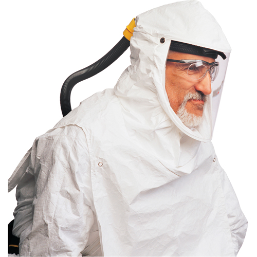 Cagoules de la s&eacute;rie Primair 100, Universel, Coiffe souple, Bavette Simple Brunswick Fyr & Safety