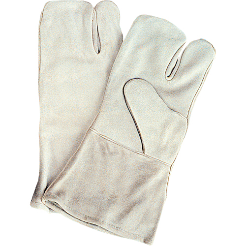 Standard-Duty Welder's Gloves, Split Cowhide, Size Large Brunswick Fyr & Safety