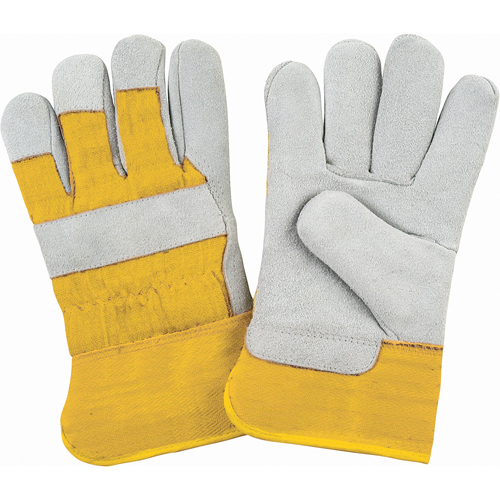 Premium Winter-Lined Fitters Gloves, X-Large, Split Cowhide Palm, Foam Fleece Inner Lining Brunswick Fyr & Safety