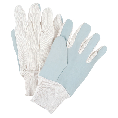 Premium Work Gloves, Large, Split Cowhide Palm Brunswick Fyr & Safety
