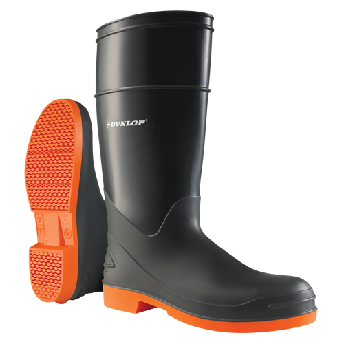 Bottes 16" SureFlex, PVC nitrile, Embout Acier, Pointure 6, Semelle R&eacute;sistant aux perforations Brunswick Fyr & Safety