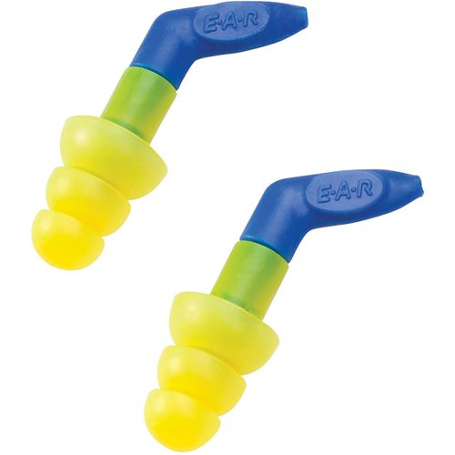 Bouchons d'oreilles r&eacute;utilisables E-A-R UltraFit, Sans cordon, Vrac - Sac en poly, 27 dB NRR, Taille unique Brunswick Fyr & Safety