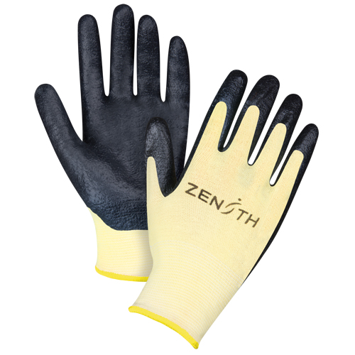 Gants r&eacute;sistants &agrave; la coupe avec prise sup&eacute;rieure, Taille 2T-Grand/11, Calibre 13, Rev&ecirc;tement Mousse de nitrile, Enveloppe en Aramide, ANSI/ISEA 105 niveau 3/EN 388 niveau 5 Brunswick Fyr & Safety