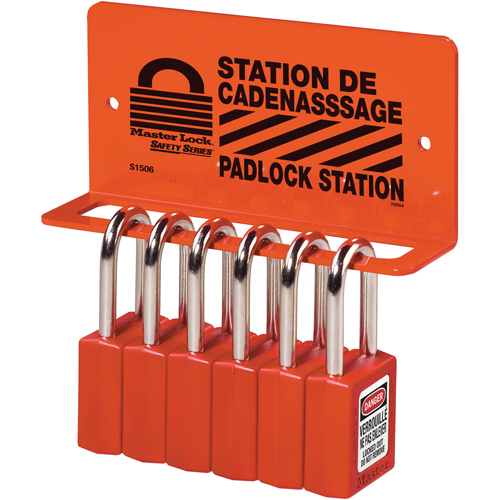 Padlock Rack Station- Unfilled Brunswick Fyr & Safety