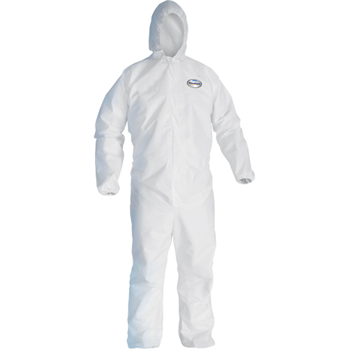 Combinaisons Kleenguard A40, 6T-Grand, Blanc, Micropore Brunswick Fyr & Safety