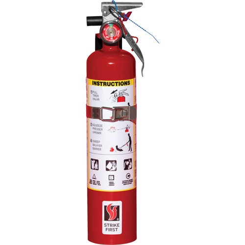 Fire Extinguisher, ABC, 2.5 lbs. Capacity Brunswick Fyr & Safety