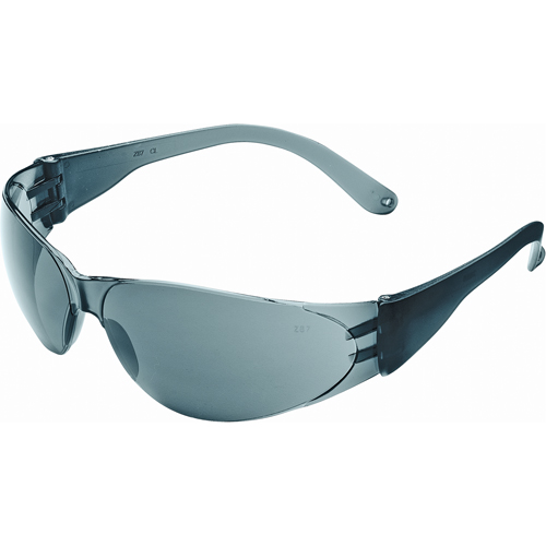 Lunettes de s&eacute;curit&eacute; Checklite Duramass, Lentille Grise/fum&eacute;e, Antibu&eacute;e/Anti-&eacute;gratignures, ANSI Z87+/R&eacute;pond ou surpasse la norme CSA Z94.3 Brunswick Fyr & Safety