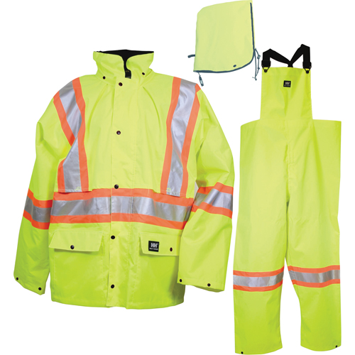 Waverley Packable Storm Suits, Nylon, Small, High Visibility Lime-Yellow Brunswick Fyr & Safety