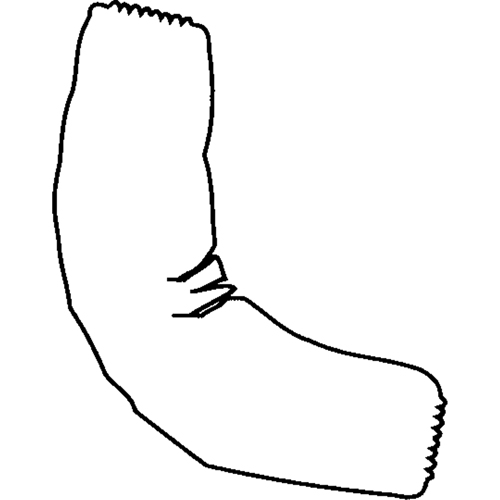 Manchettes, Longueur de 18", Tyvek 400, Blanc Brunswick Fyr & Safety