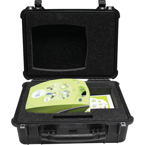 Grande mallette de transport Pelican pour DEA, Zoll AED Plus Pour, Non m&eacute;dical Brunswick Fyr & Safety