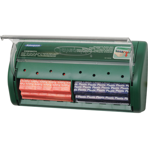 Syst&egrave;mes de distribution de bandages Salvequick (bandages compris) Brunswick Fyr & Safety