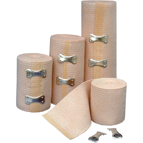Bandages compressifs a/support &eacute;lastique, 67" lo x 3" la, Classe 1 Brunswick Fyr & Safety