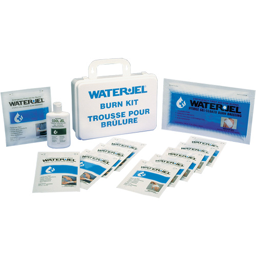 Water Jel&reg; - Emergency Burn Kits, 16-unit Plastic Box, Class 2 Brunswick Fyr & Safety