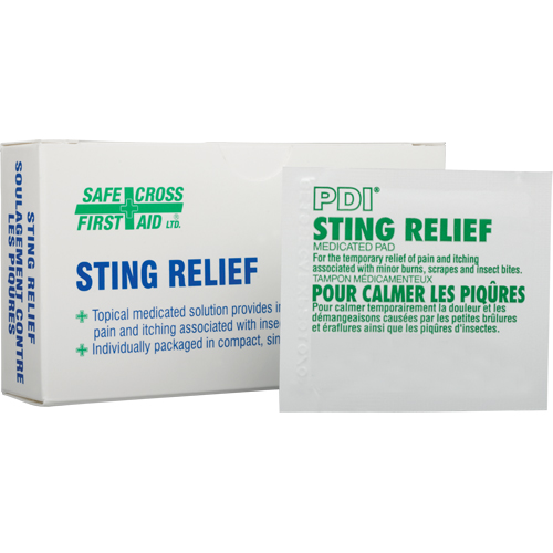 After Bite&reg; Sting Relief Swabs Brunswick Fyr & Safety