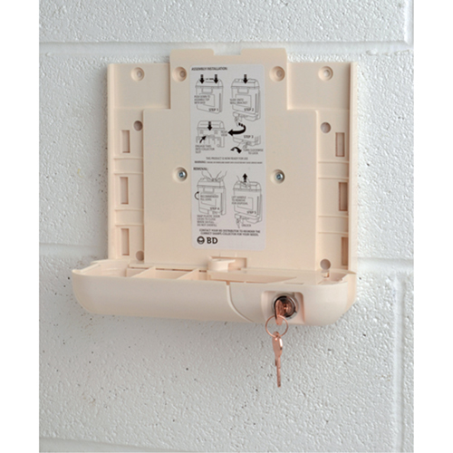 Boîtes pour objets pointus & tranchants BD - support Brunswick Fyr & Safety